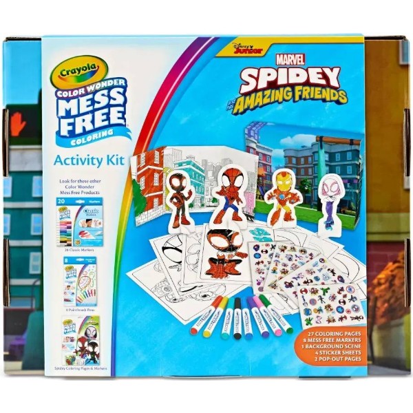 Фото - Набор для бумажного творчества Crayola Spidey (75-7193)